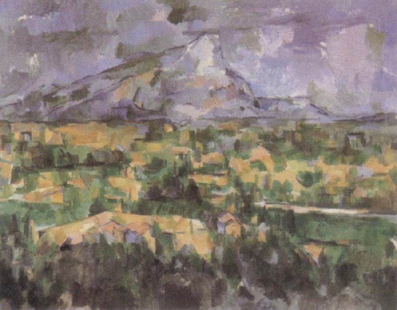 Paul Cezanne Mont Sainte-Victoire,View from Lauves oil painting image
